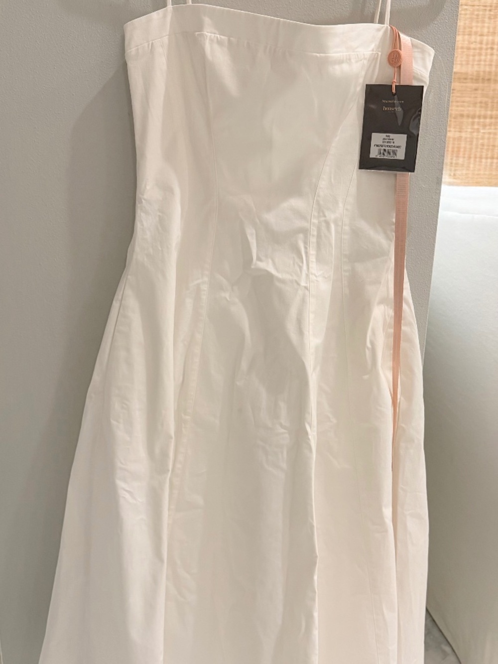House of CB Dolly White Corset Midi Dress NWT Size M